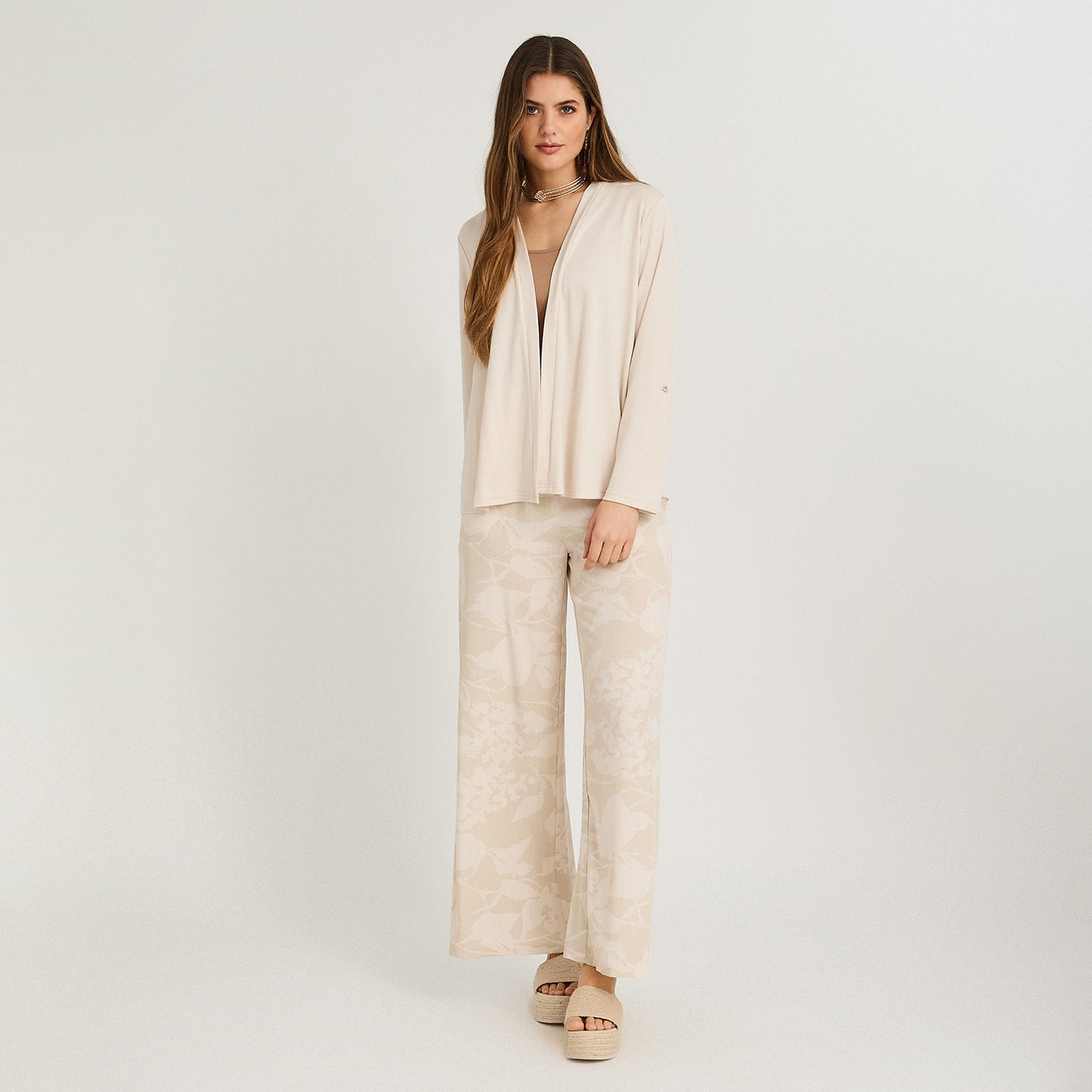 Tapado Manga Roll Up Beige
