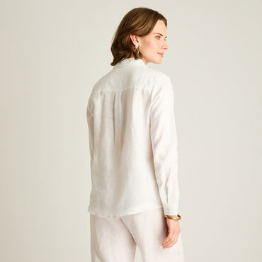 Blusa Blanca 100% Lino