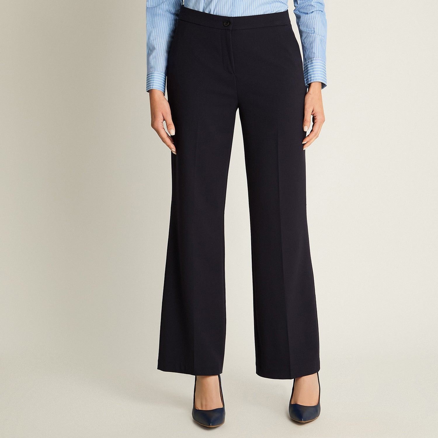 Pantalón Palazzo Azul