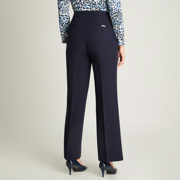 Pantalón Formal Recto Azul Lorenzo Di Pontti