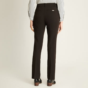Pantalón Formal Negro Recto