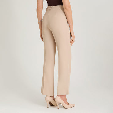 Pantalón Formal Sastrero Básico Liviano Beige