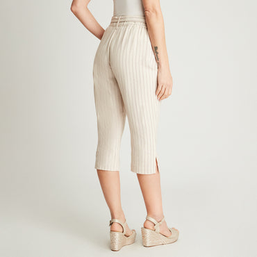 Capri Beige Lazo Bolsillos - Lorenzo di Pontti