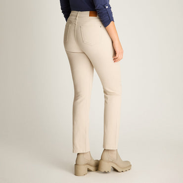 Jeans Crudo Elasticidad Baja Sin Forro Calce Normal Tela Denim