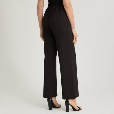 Pantalón Sport Palazzo Polyspandex Negro