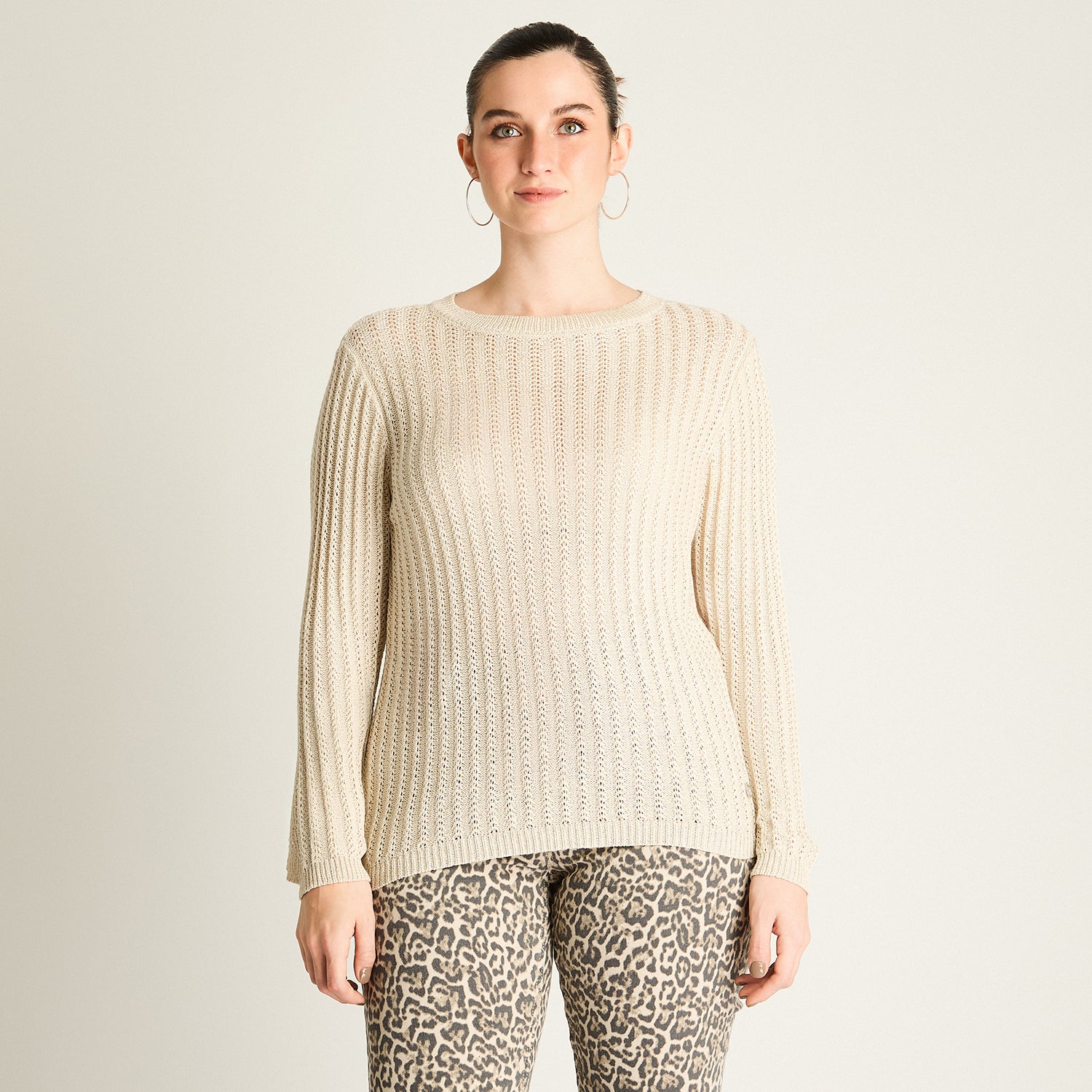 Sweater Beige Liviano
