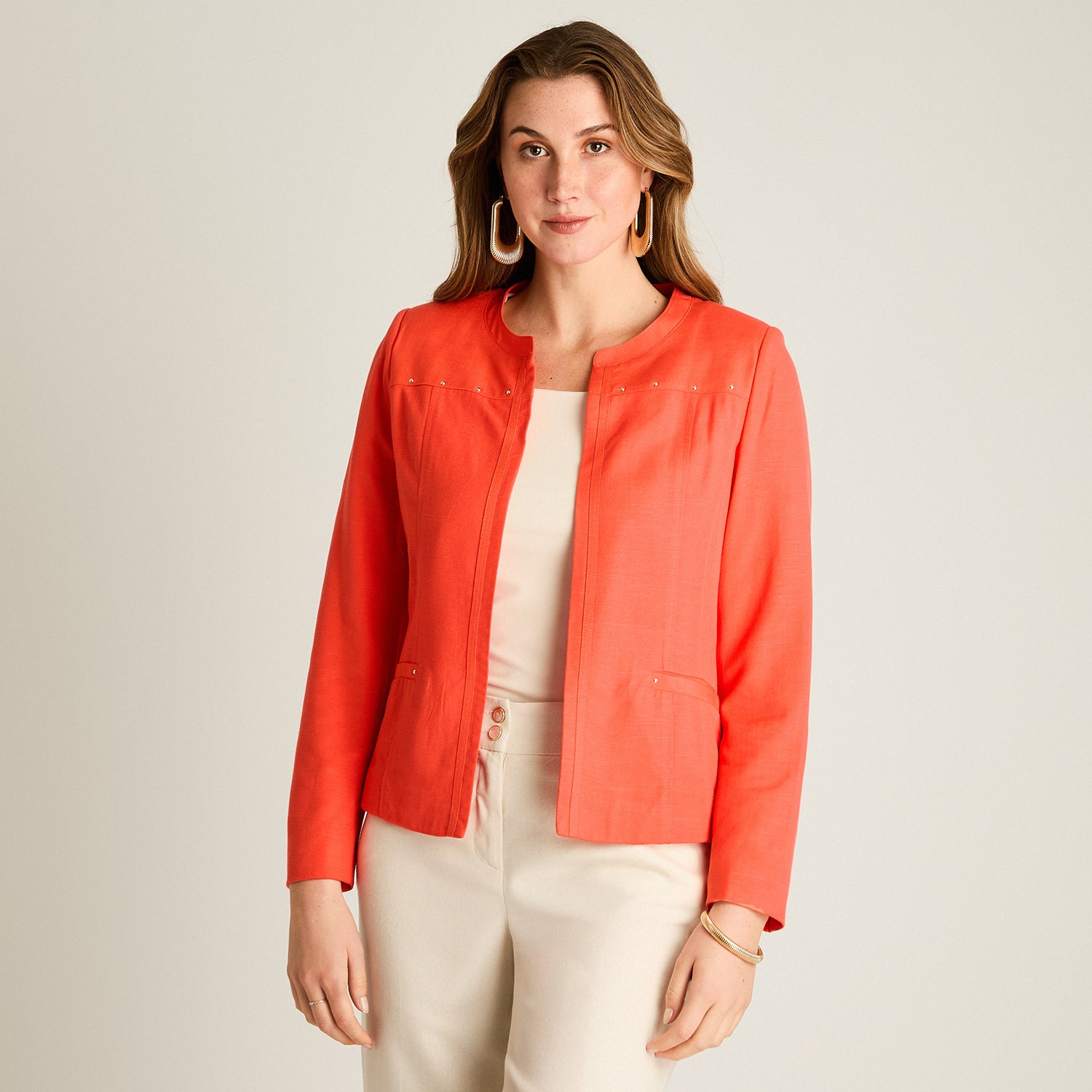 Casaca Coral con Forro