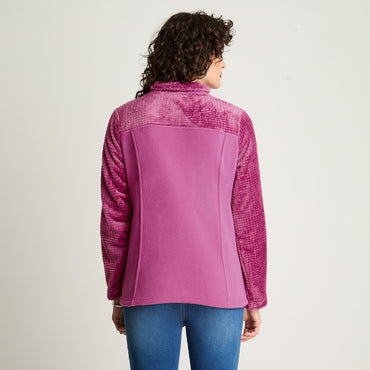 Polerón Polar Básico Magenta Curvi