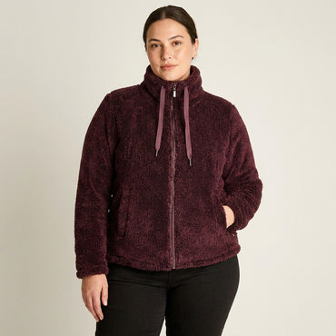 Polerón Morado Coral Fleece Mujer - Lorenzo di Pontti