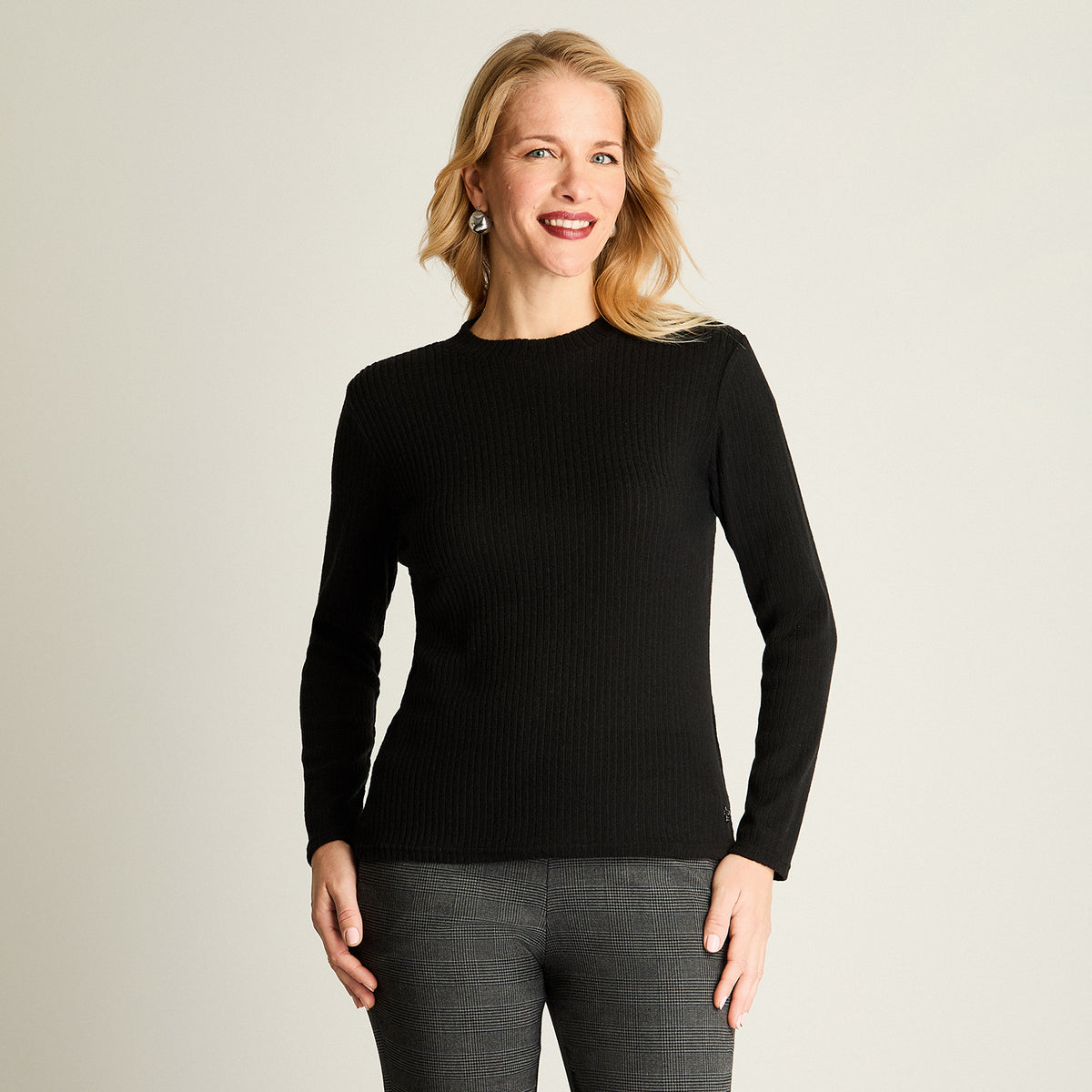 Polera Lisa Básica Negro