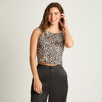 Peto Sin Mangas Café Acuarela