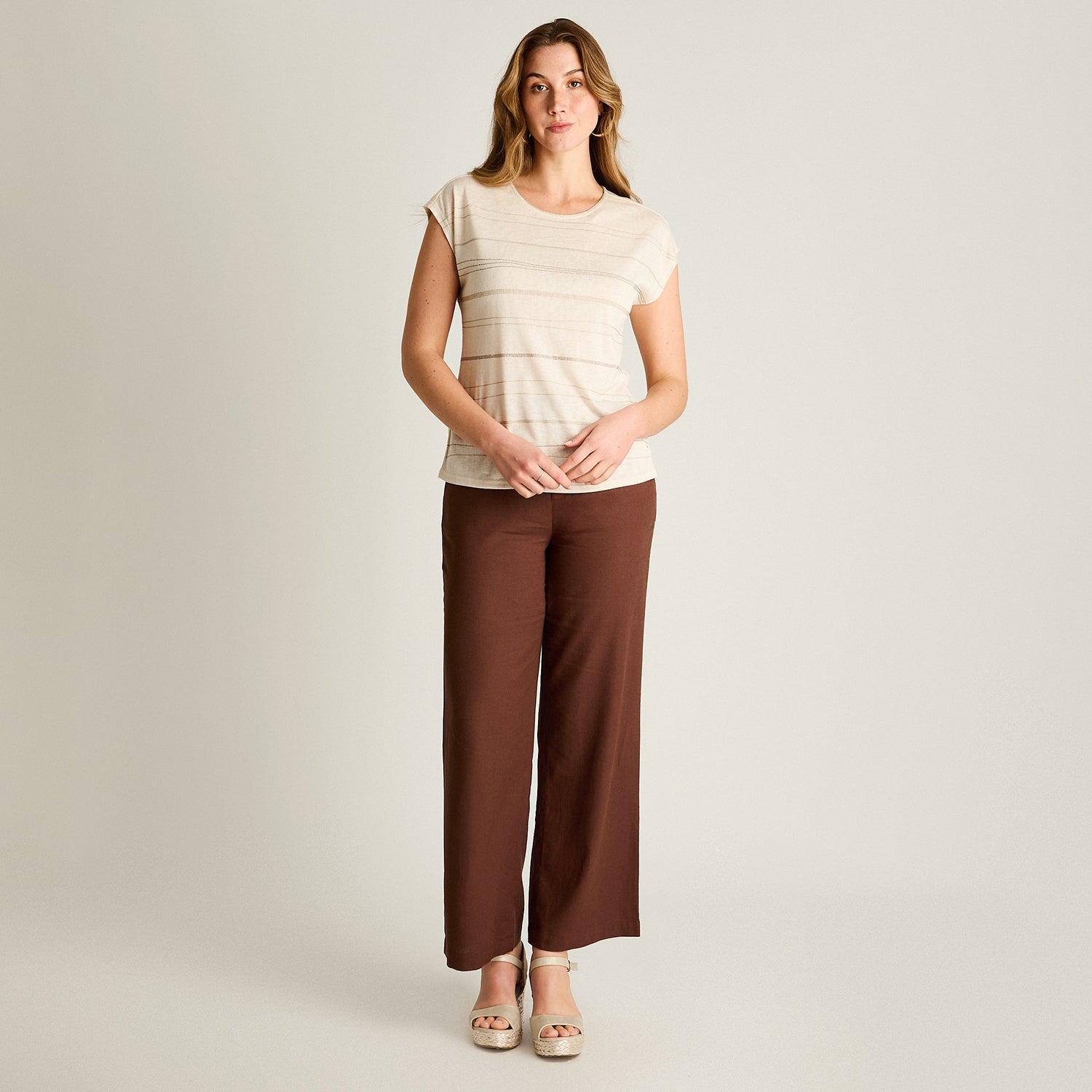 Polera Arena Manga Corta