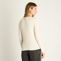 Polera Crudo con Lazo Frontal