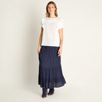 Polera Crudo con Volantes