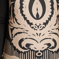 Polera Negro Manga Larga Elasticidad Media Sin Forro Calce Normal Tela Camant