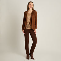 Polera Lanilla Camel Twin Set con Tapado