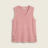 Polera Lanilla con Manga Blusa Rosado en plano