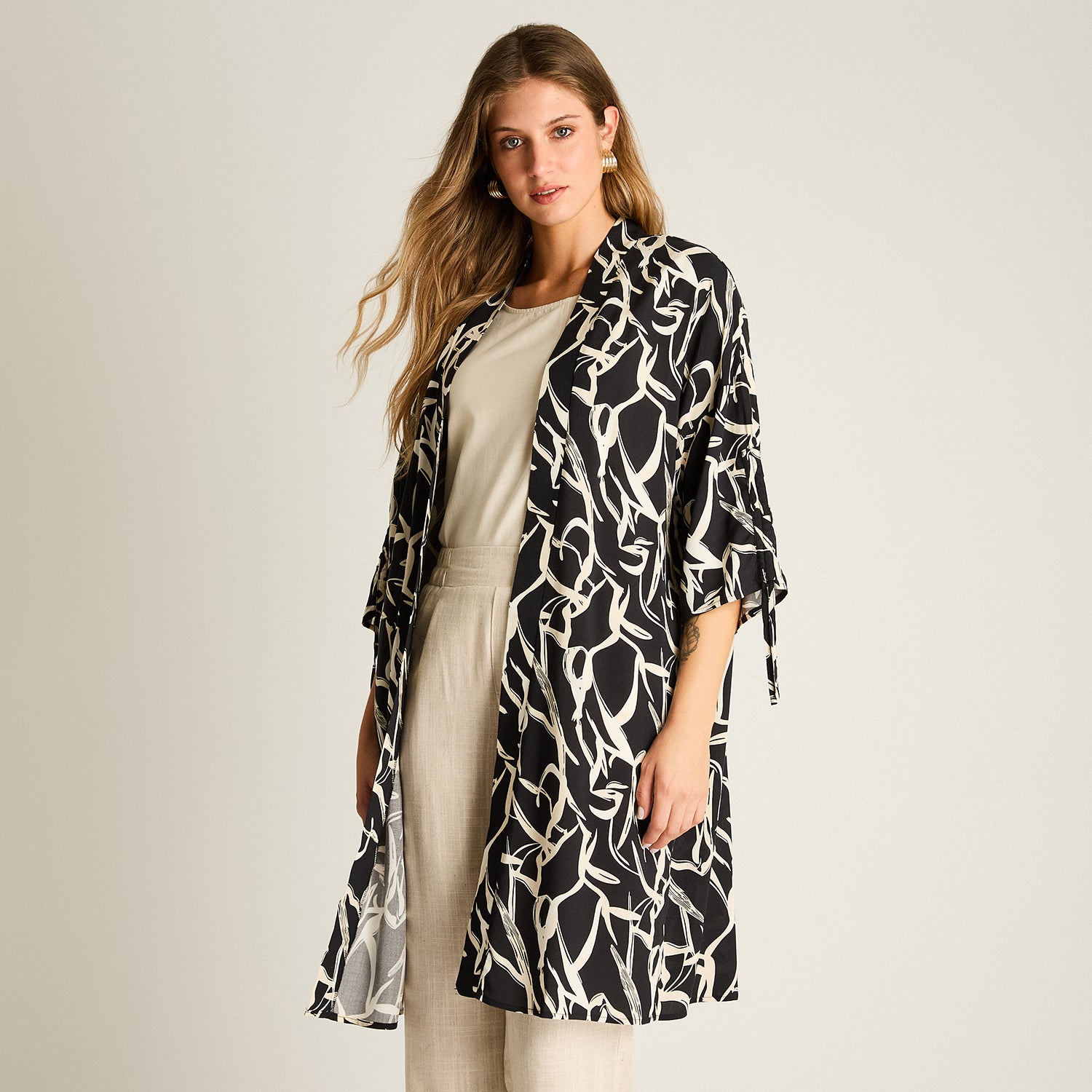 Tapado Negro No Elasticado Calce Holgado