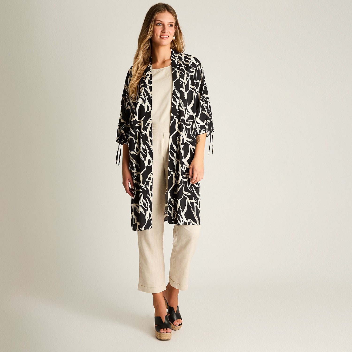 Tapado Negro No Elasticado Calce Holgado