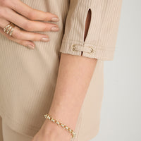 Tapado Manga 3/4 Liso Beige