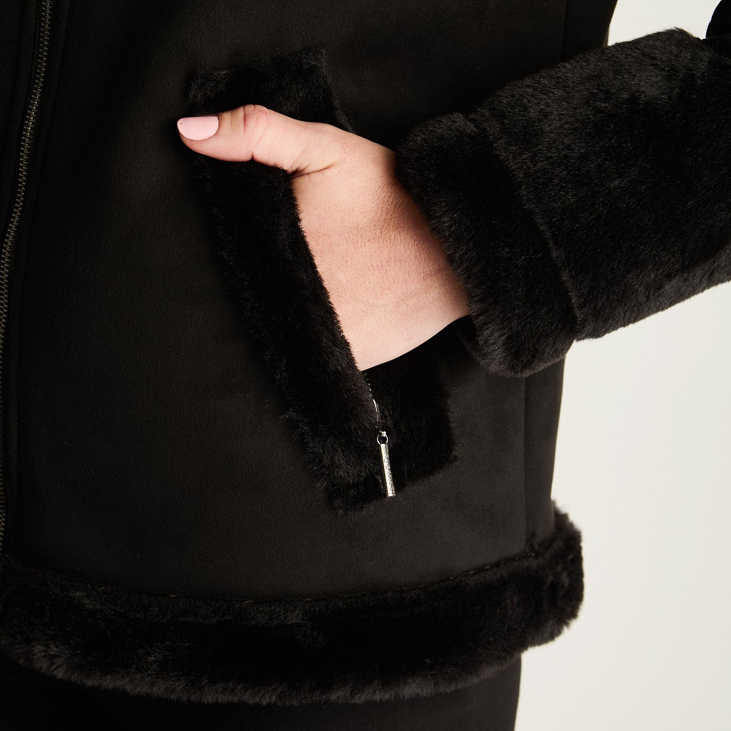 Chaqueta Bonded Negro