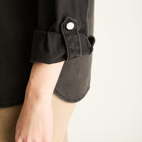 Chaqueta Lyocell Gris Oscuro