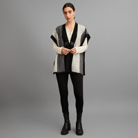 Ruana de Alpaca Negro