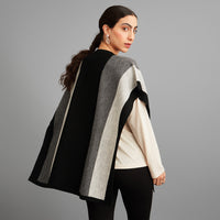 Ruana de Alpaca Negro