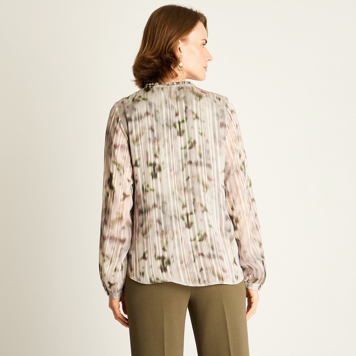 Blusa Arena Estampada con Lazo