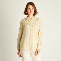 Blusa Verde a Rayas