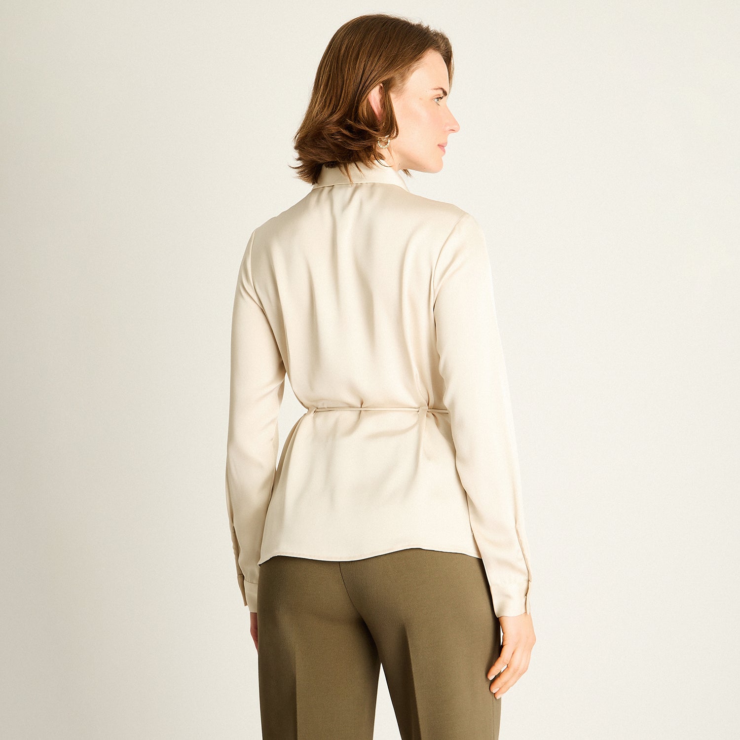 Blusa Arena con Amarra en la Cintura