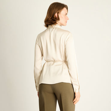 Blusa Arena con Amarra en la Cintura