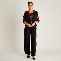 Blusa Estampada con Chaleco Integrado