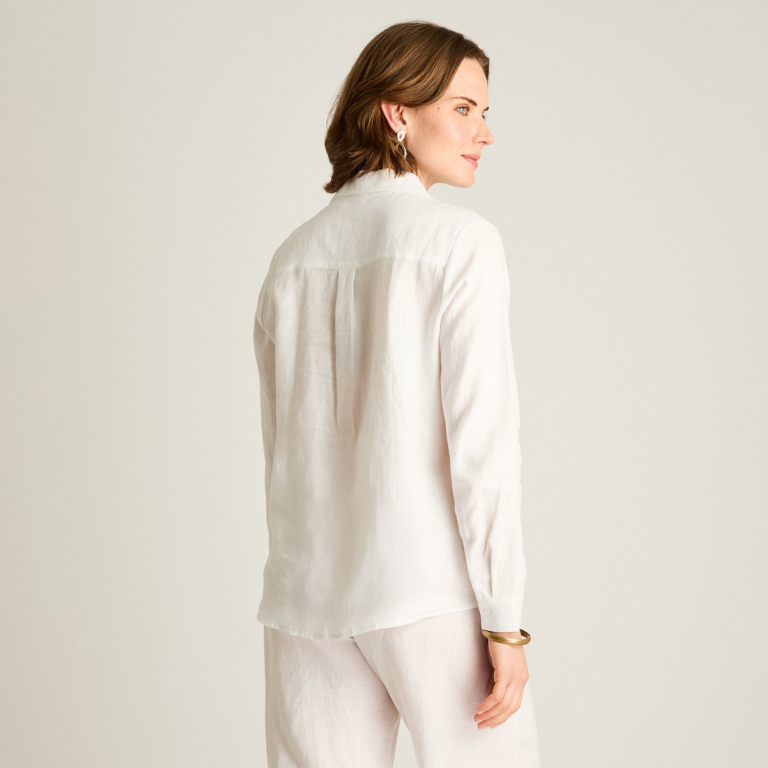 Blusa Blanca 100% Lino