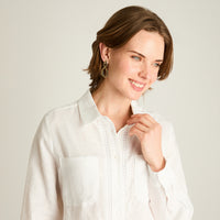Blusa Blanca 100% Lino