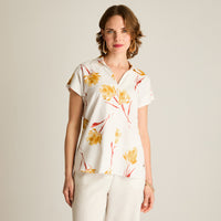 Blusa Mostaza Frescura Natural y Estilo Relajado