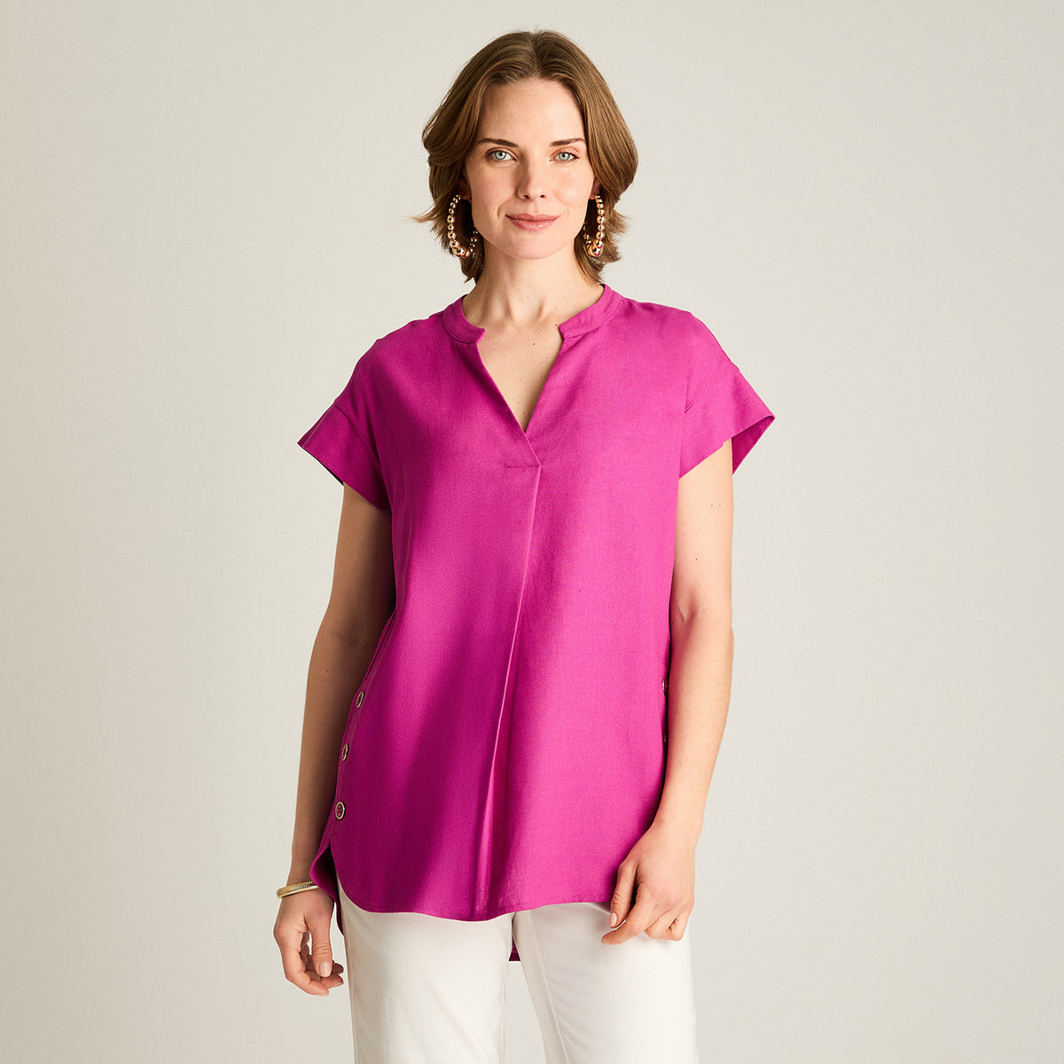 Blusa Holgada Morado