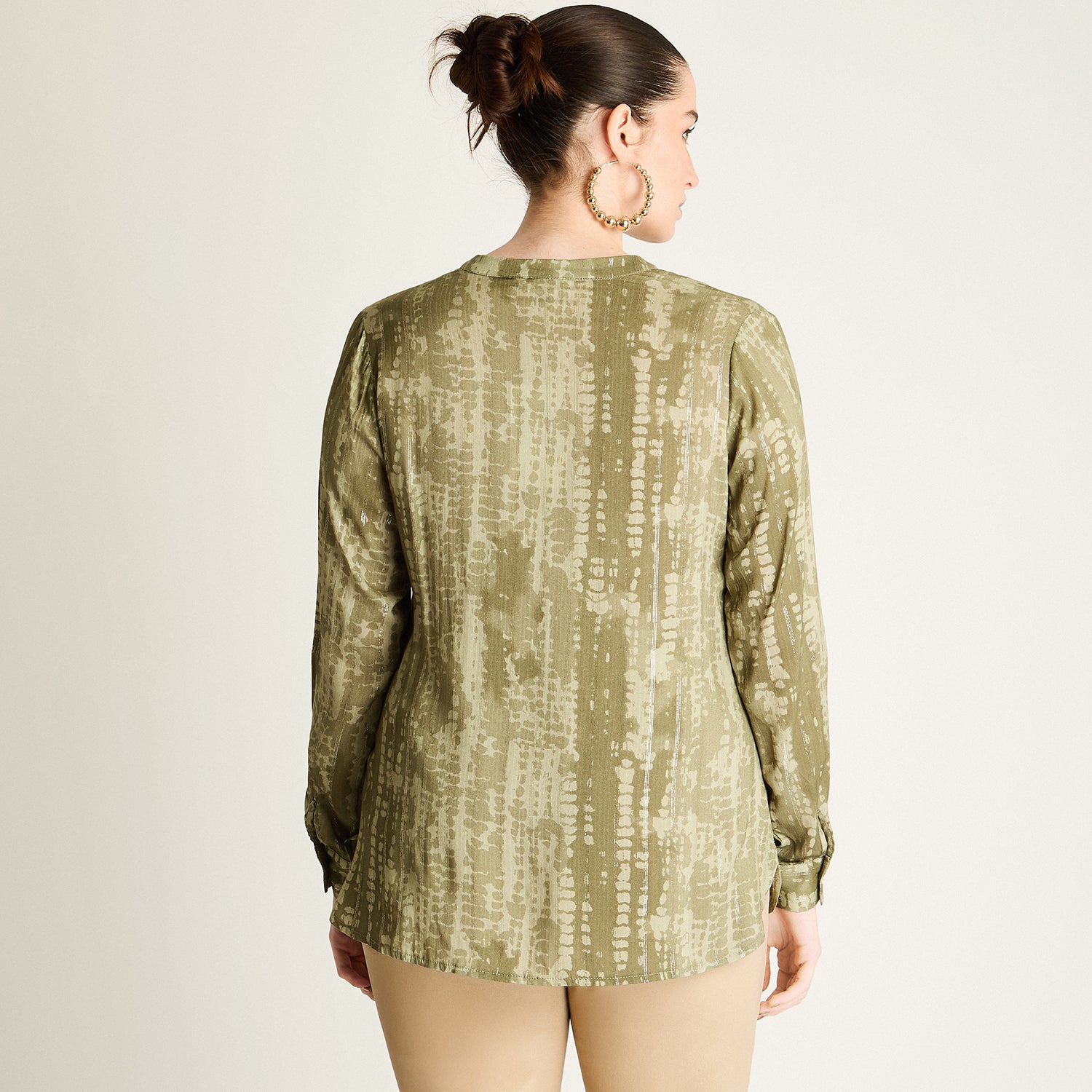 Blusa Manga Larga Verde