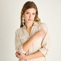 Blusa Beige de Lyocell