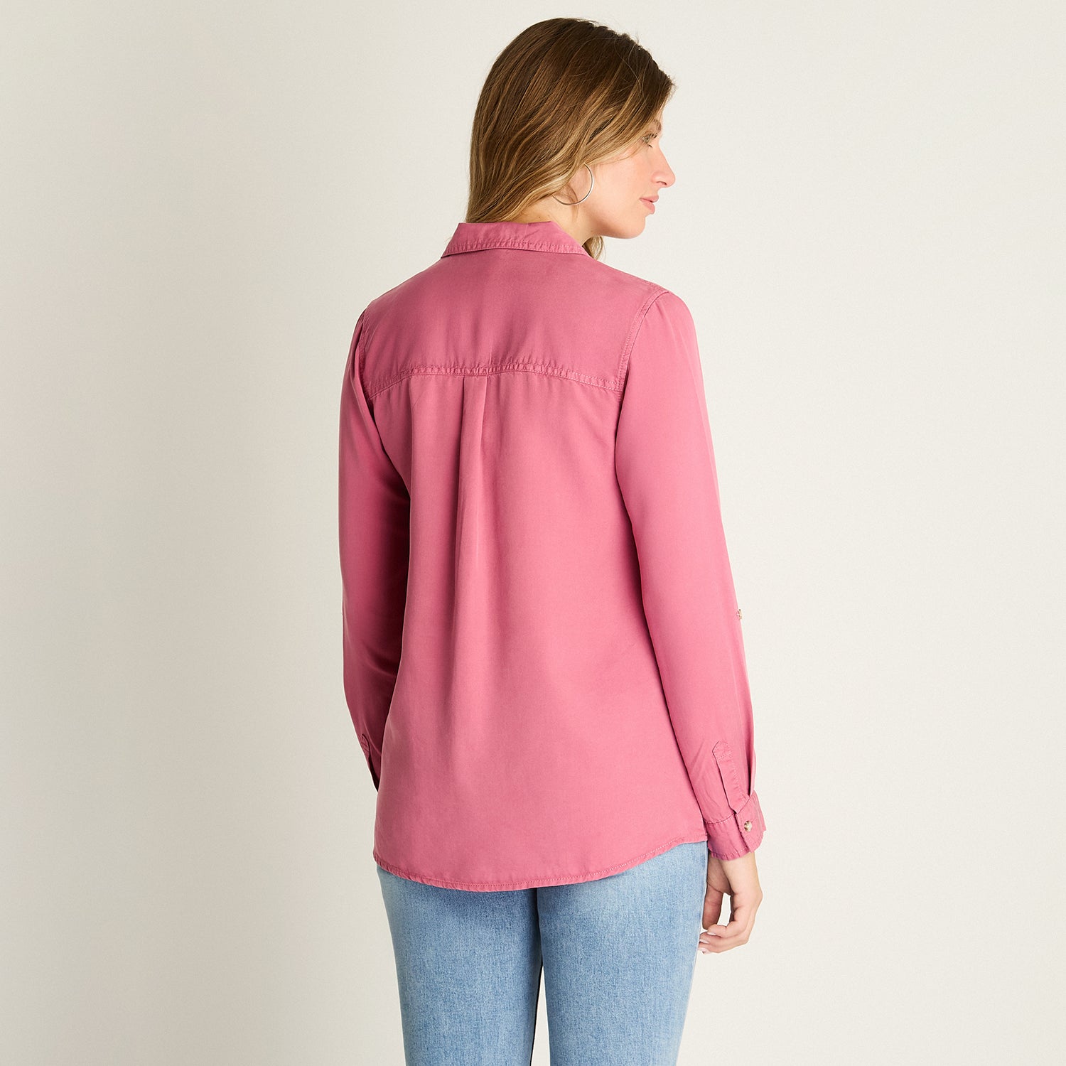 Blusa Magenta de Lyocell