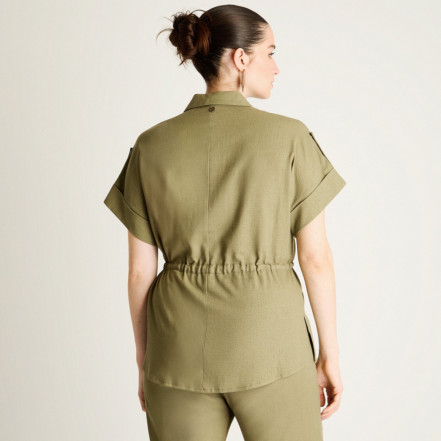 Blusa Verde Safari