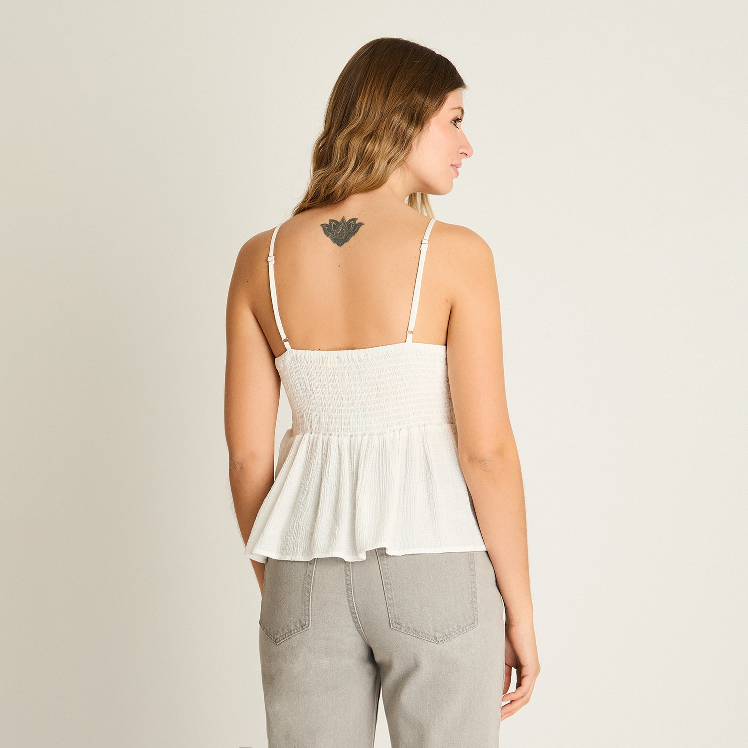 Blusa Crudo Sin Mangas