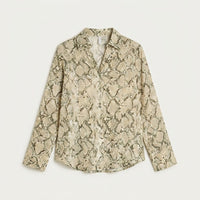 Blusa Pistacho Manga Larga Slim Fit en plano