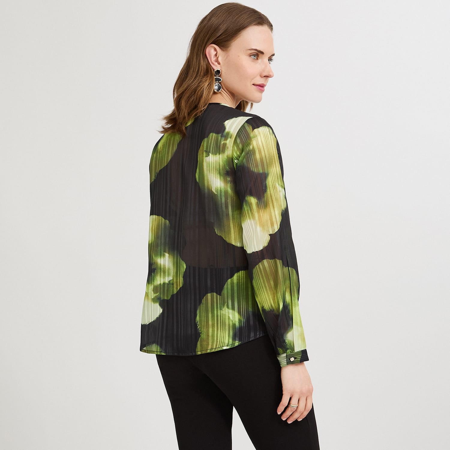 Blusa Print Frontal Verde