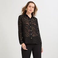 Blusa de Fantasía Negro