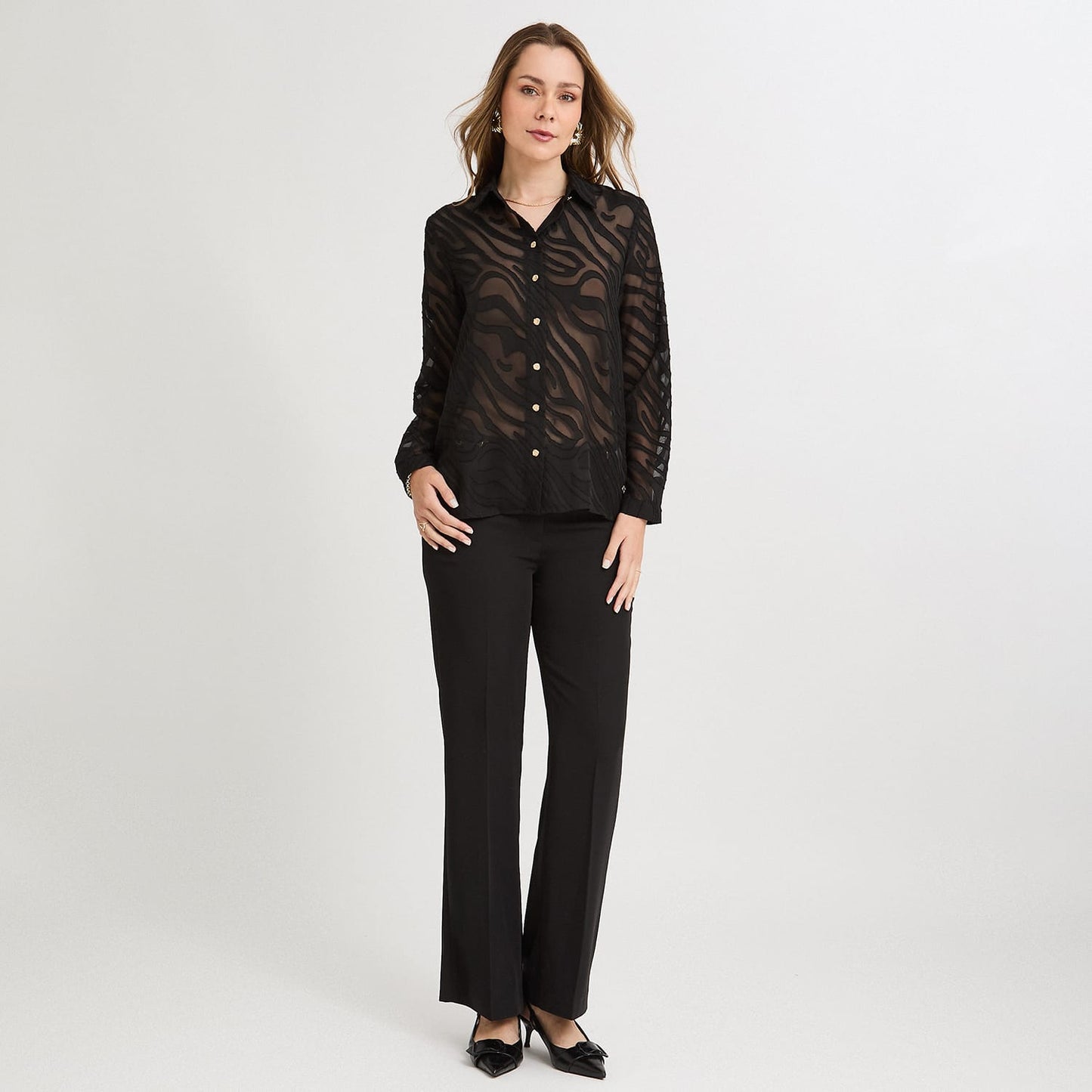 Blusa de Fantasía Negro