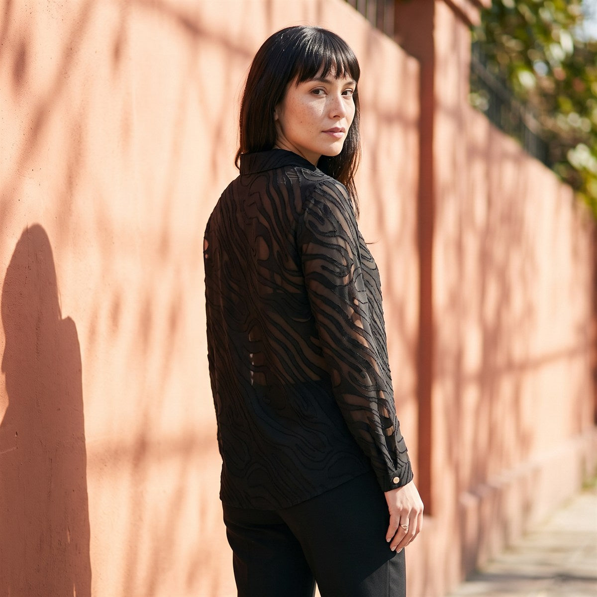 Blusa de Fantasía Negro lifestyle