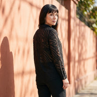 Blusa de Fantasía Negro lifestyle