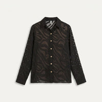 Blusa de Fantasía Negro en plano