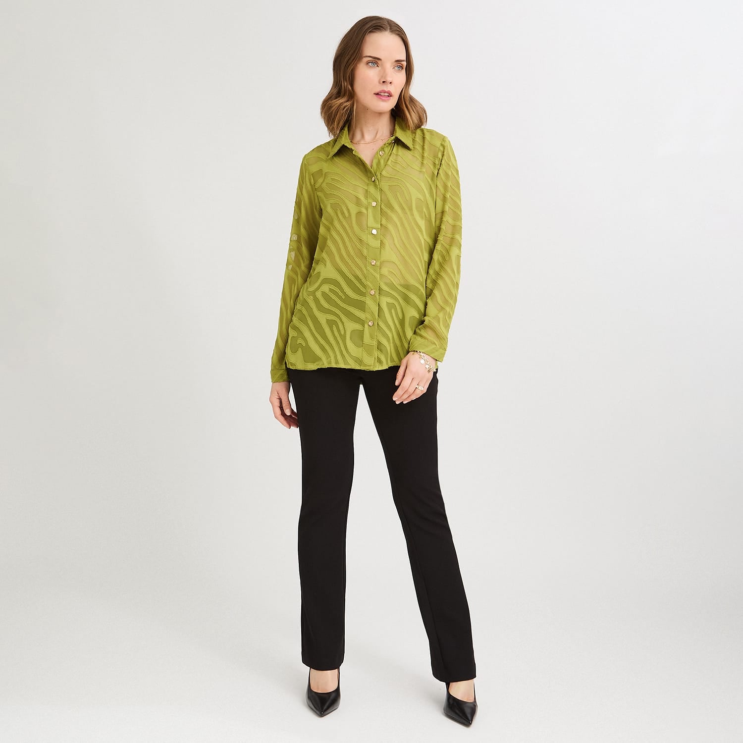 Blusa de Fantasía Verde